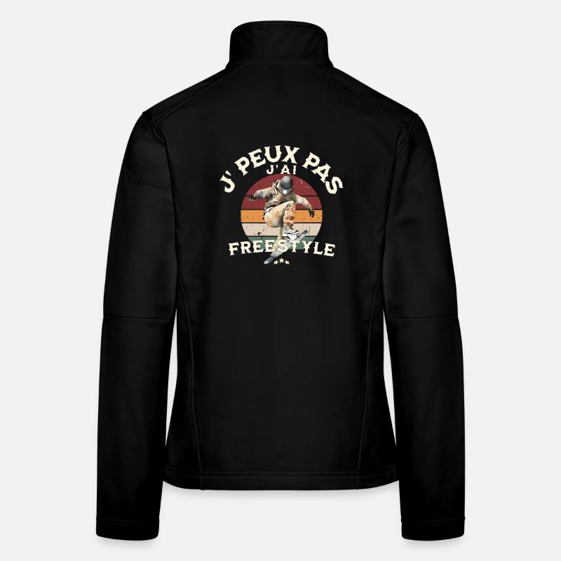 J'paux pas j'ai freestyle Veste en tissu softshell Femme