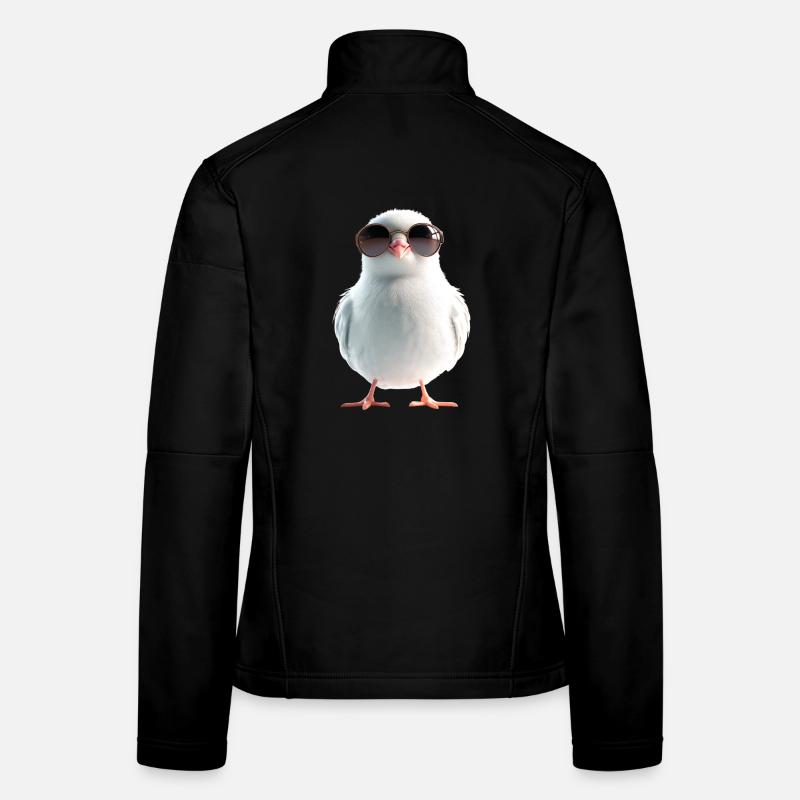Taube Weiß Stadttaube Ringeltaube Weiße Tauben Frauen Softshelljacke