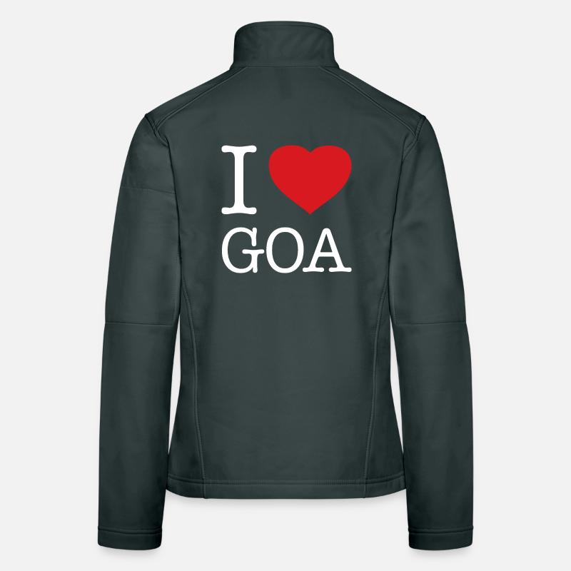 I LOVE GOA Women's Softshell Jacket