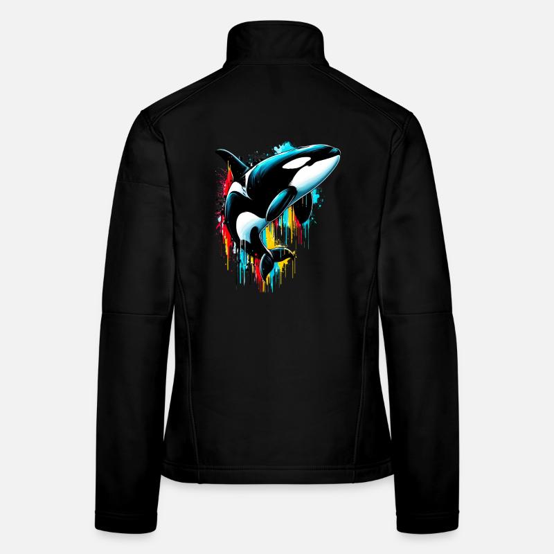 Schwertwal Frauen Softshelljacke