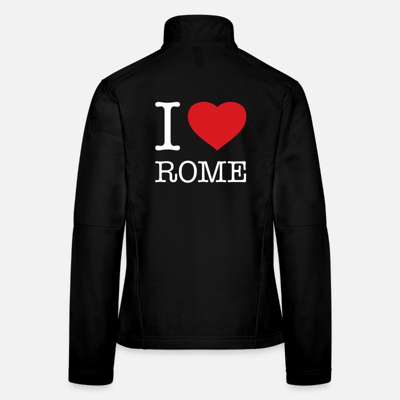 I LOVE ROME Frauen Softshelljacke