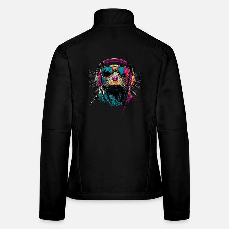 Maulwurf mit Sonnenbrille Liebe Süße Maulwürfe Frauen Softshelljacke