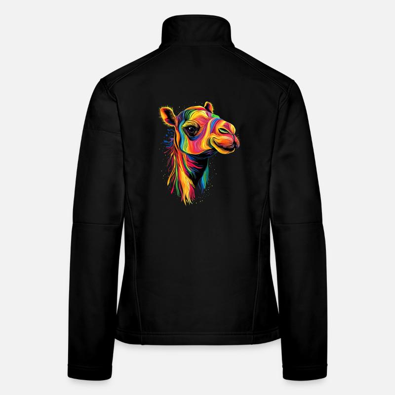 Camel Dromedary Bactrian Camel Gift Camels Women's Softshell Jacket