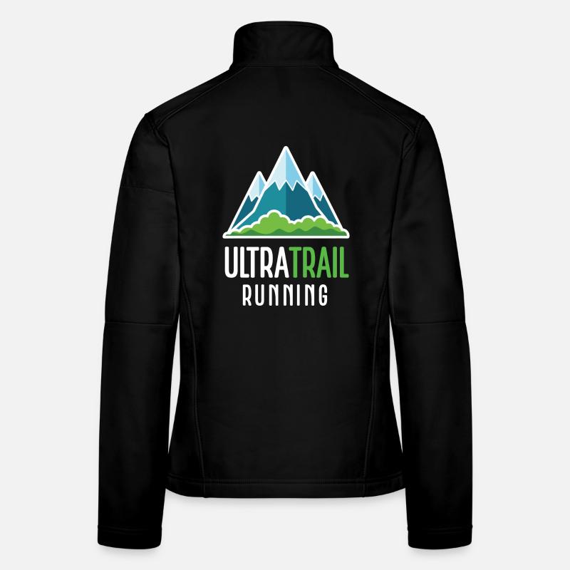Ultra Trail Running Veste en tissu softshell Femme