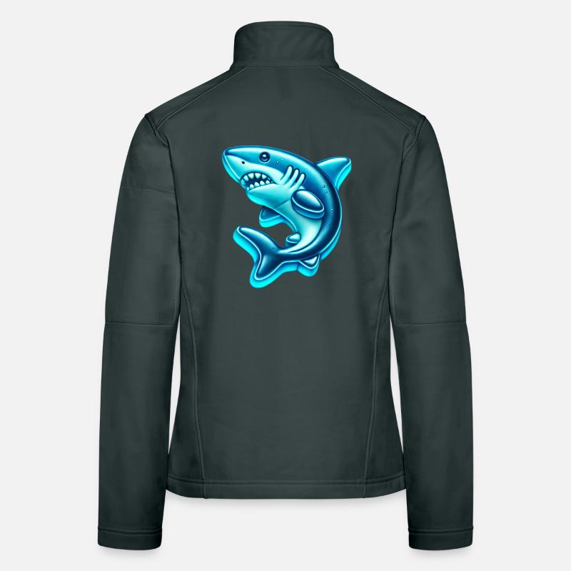 Requin Veste en tissu softshell Femme
