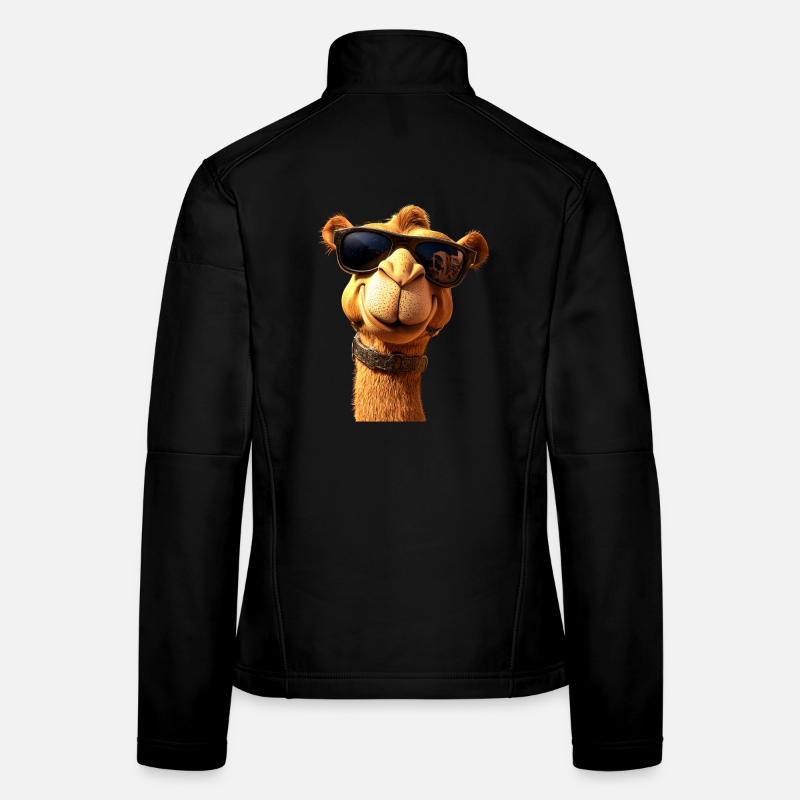 Kamel Dromedar Trampeltier Camel Geschenk Kamele Frauen Softshelljacke