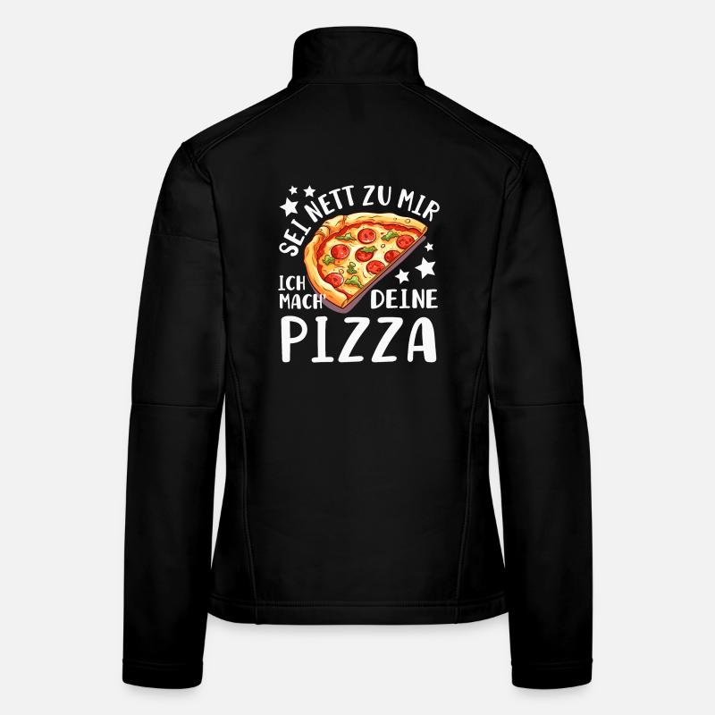 PIzza Bäcker Pizzaiolo - Frauen Softshelljacke - Schwarz