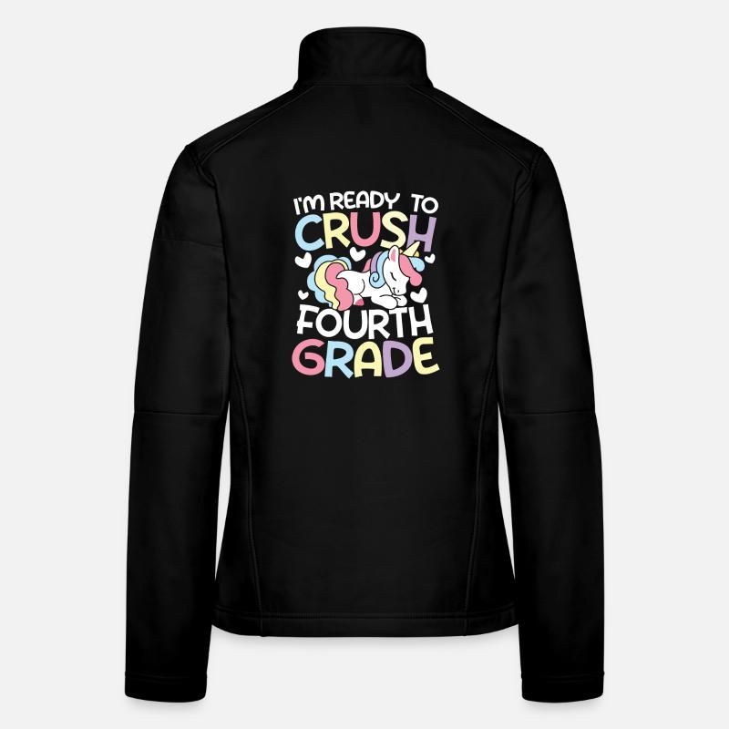 I m ready to crush fourth grade Frauen Softshelljacke