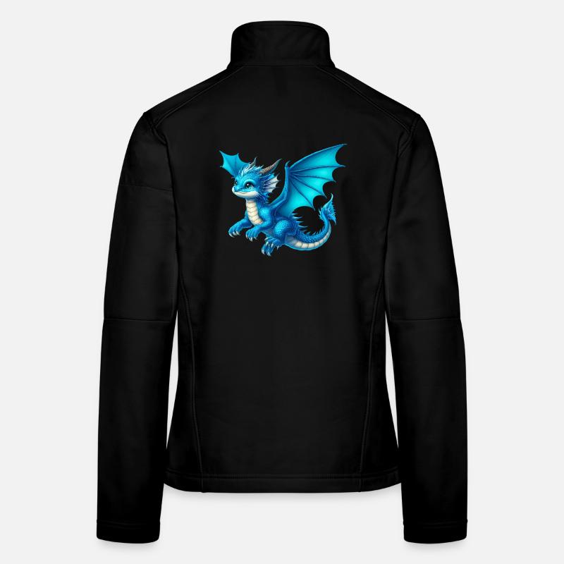 Drache Frauen Softshelljacke