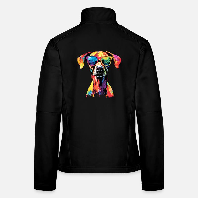 Rhodesian Ridgeback Hunting Dog Dogs Pride Ridgeback Women's Softshell Jacket