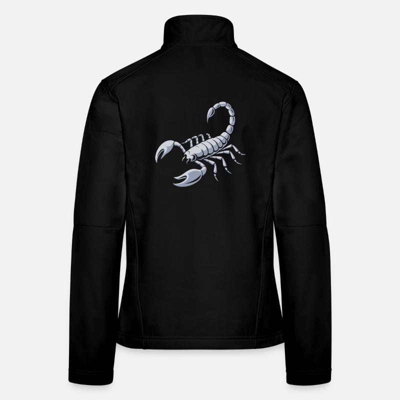 Scorpion féroce Veste en tissu softshell Femme