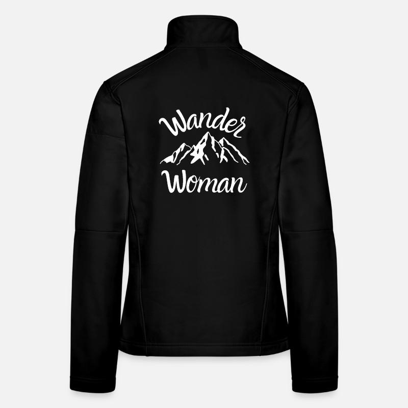 Wander Women - Frauen Softshelljacke - Schwarz