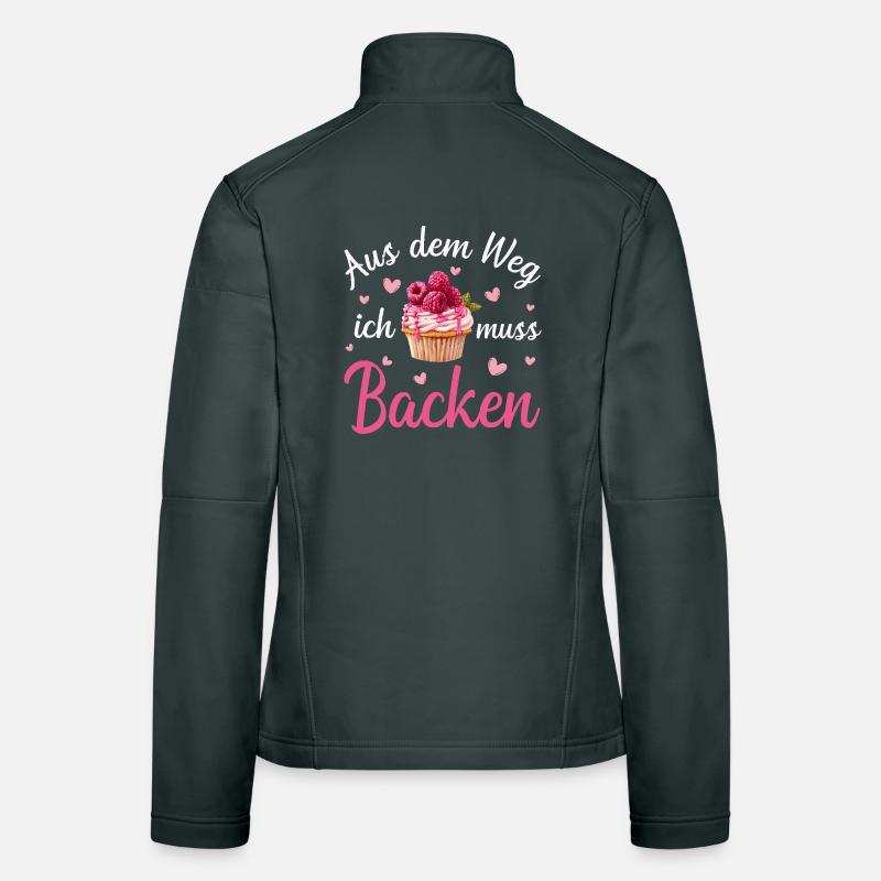 Backen Bäcker Bäckerin Frauen Softshelljacke