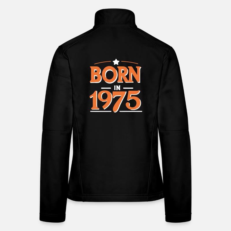 Geboren 1975 – 50 Jahre Retro Kult Frauen Softshelljacke