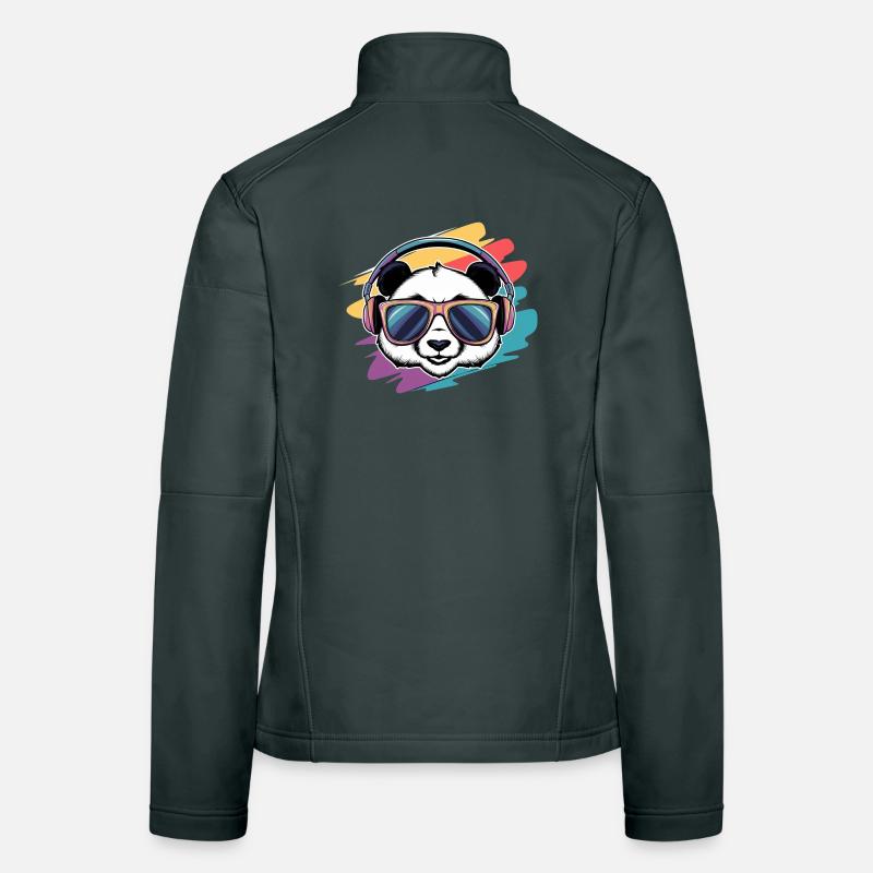 Cool Panda Vibes Women's Softshell Jacket