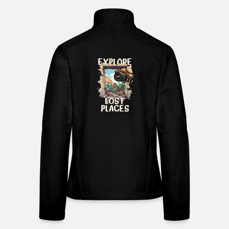 Explore Lost Places Frauen Softshelljacke