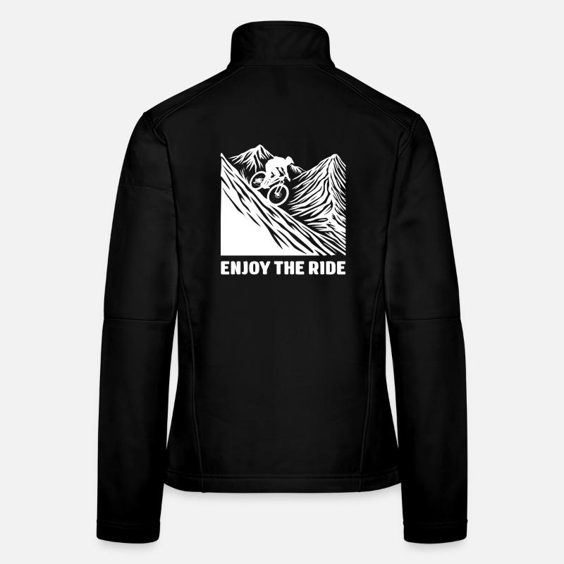 VTT - Profitez de la balade Veste en tissu softshell Femme
