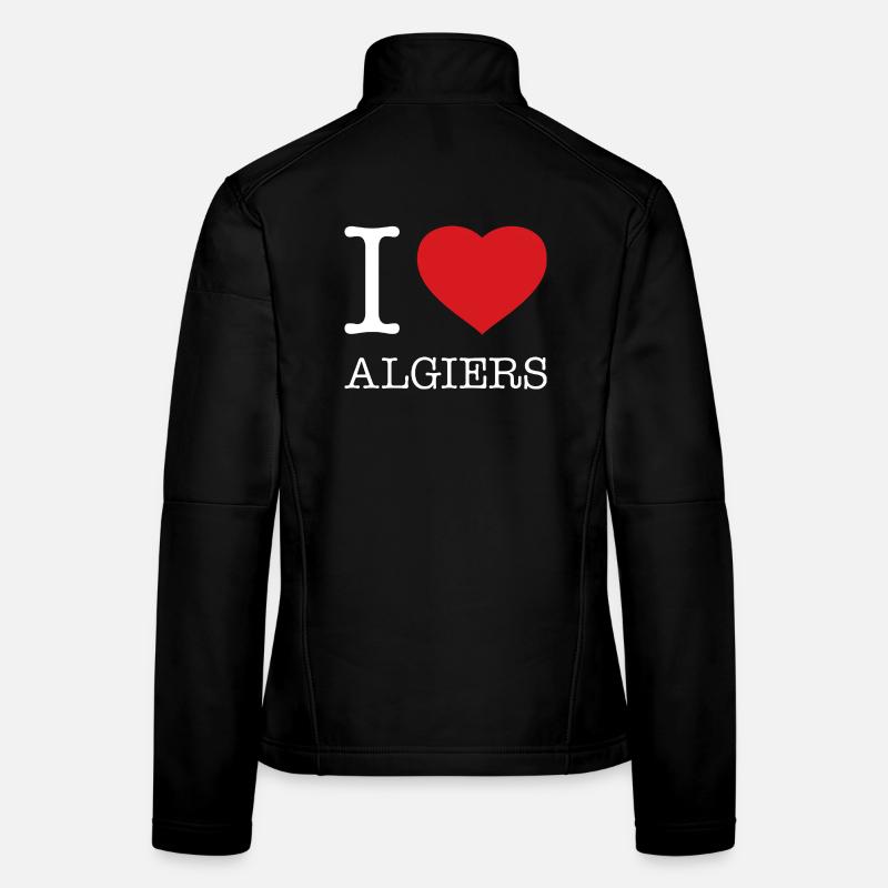 I LOVE ALGIERS Frauen Softshelljacke