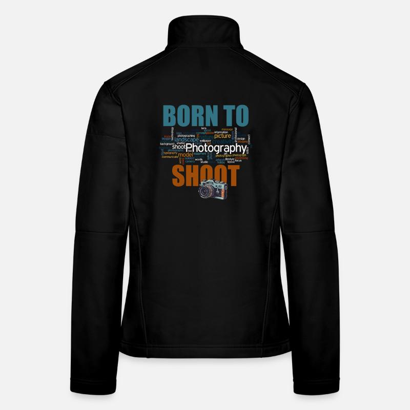 Born to shoot Frauen Softshelljacke