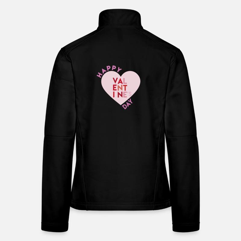 Happy Valentines Day 2 Frauen Softshelljacke
