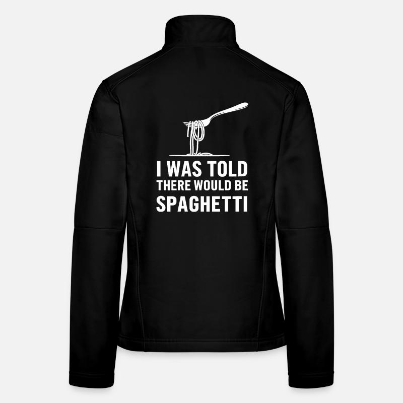 Spaghetti-Überraschung Frauen Softshelljacke