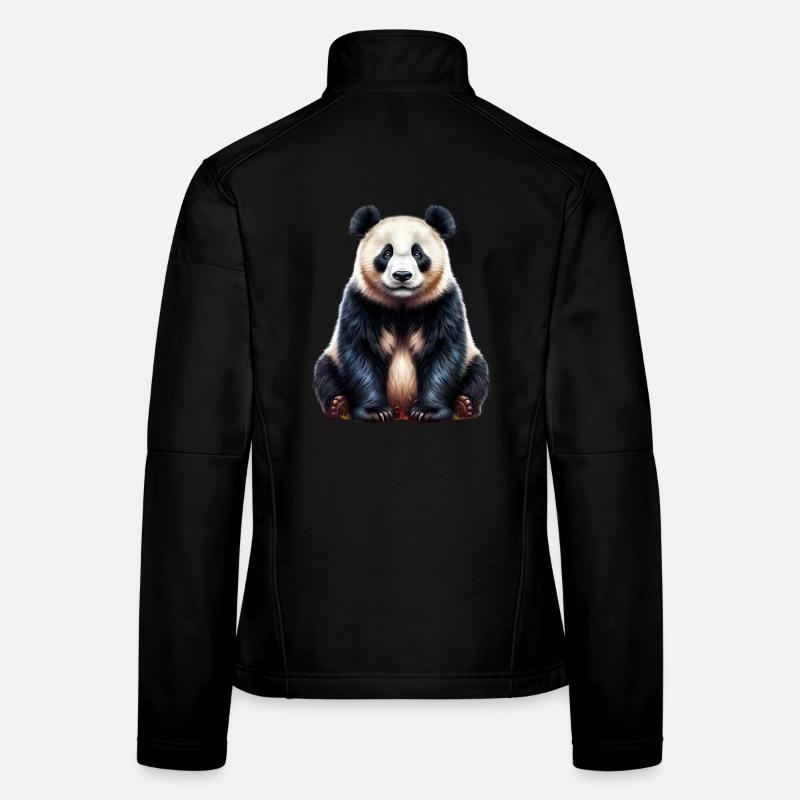 Panda Frauen Softshelljacke