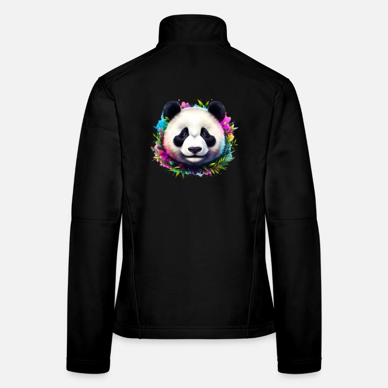Panda Frauen Softshelljacke
