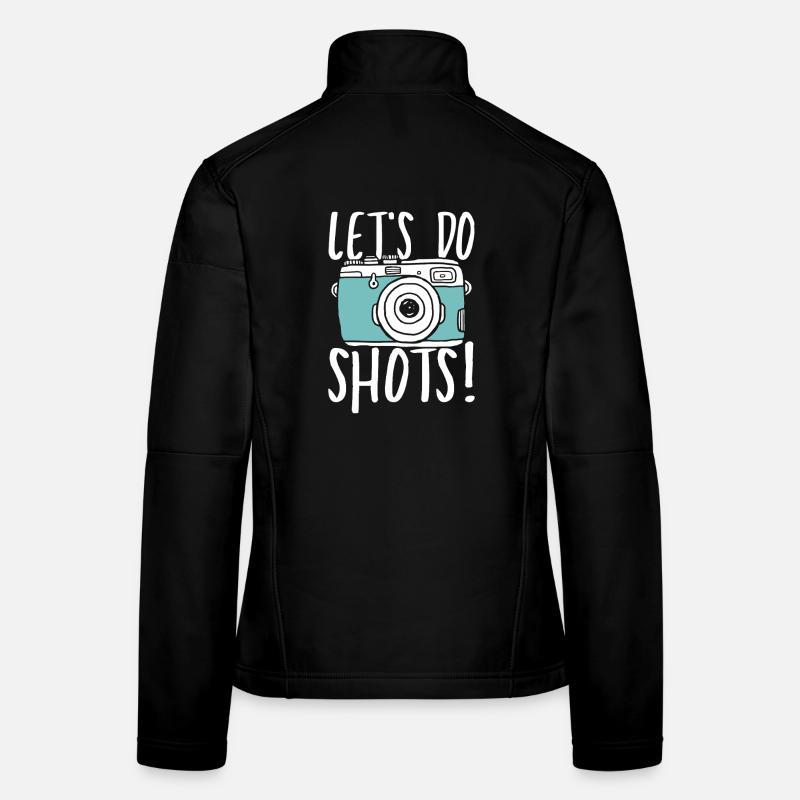 Let s do shots Frauen Softshelljacke