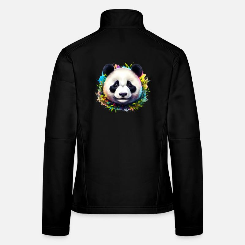 Panda Frauen Softshelljacke