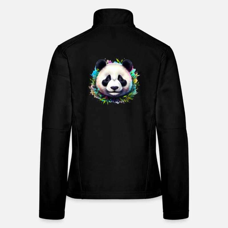 Panda Frauen Softshelljacke