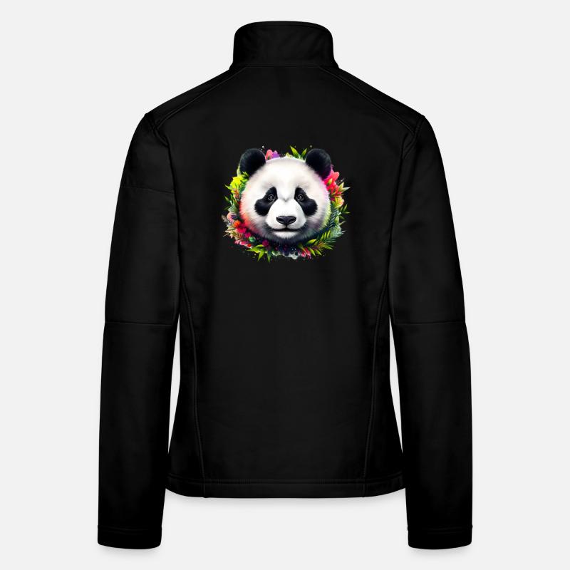 Panda Frauen Softshelljacke