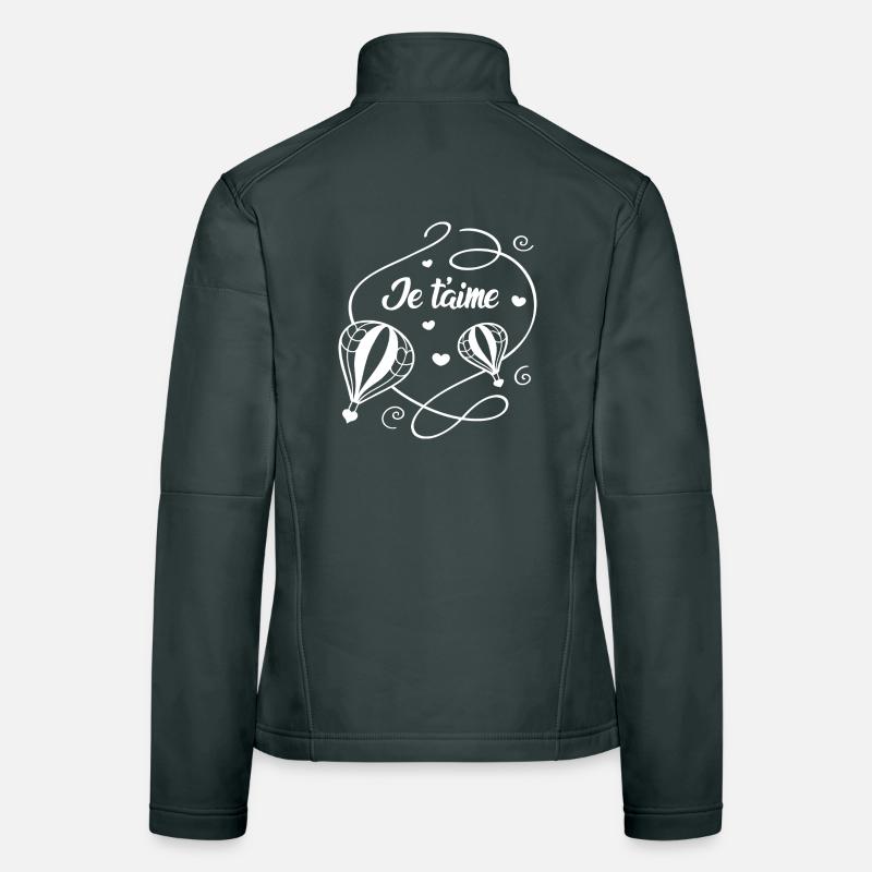 I love you Women's Softshell Jacket