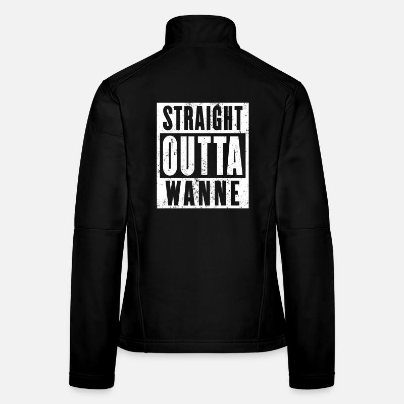 Wanne, Ruhrgebiet, Ruhrpott, Wanne-Eickel Frauen Softshelljacke