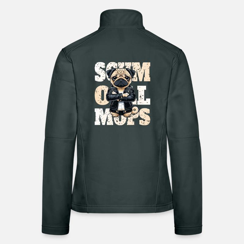 Schmollmops Frauen Softshelljacke