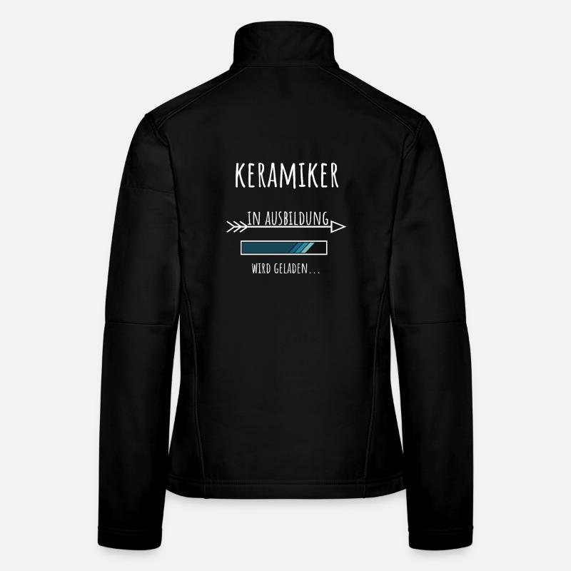 Keramiker Ausbildung Beruf Geschenk Frauen Softshelljacke