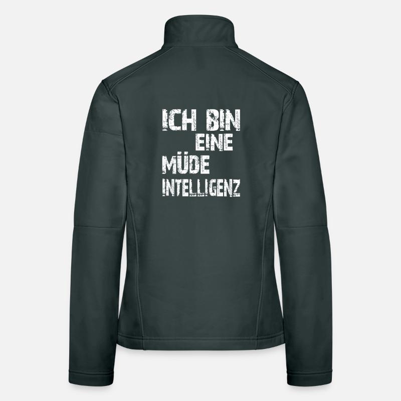 AI Saying: I'm a tired intelligence Women's Softshell Jacket