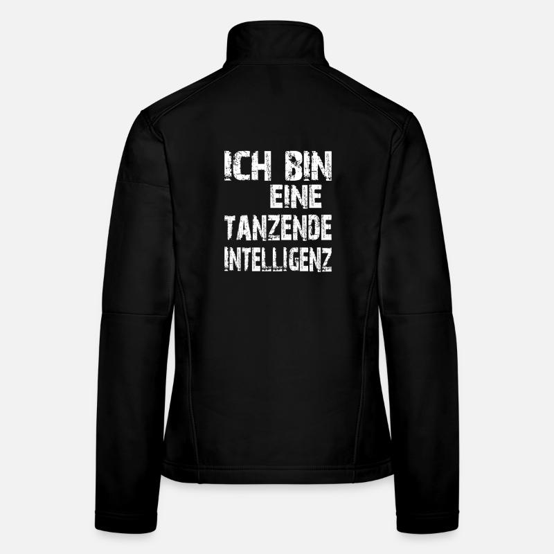 AI Saying I'm a Dancing Intelligence Women's Softshell Jacket