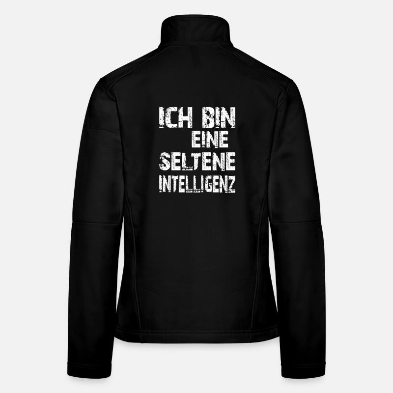 AI Saying I'm a Rare Intelligence Women's Softshell Jacket