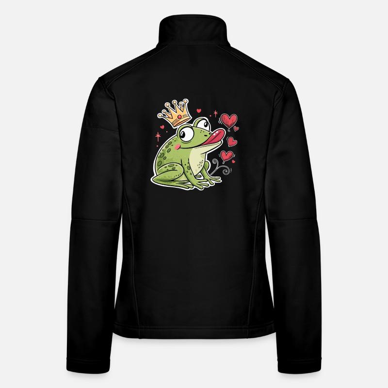 Frog Prince Carnival Carnival Confetti Women's Softshell Jacket