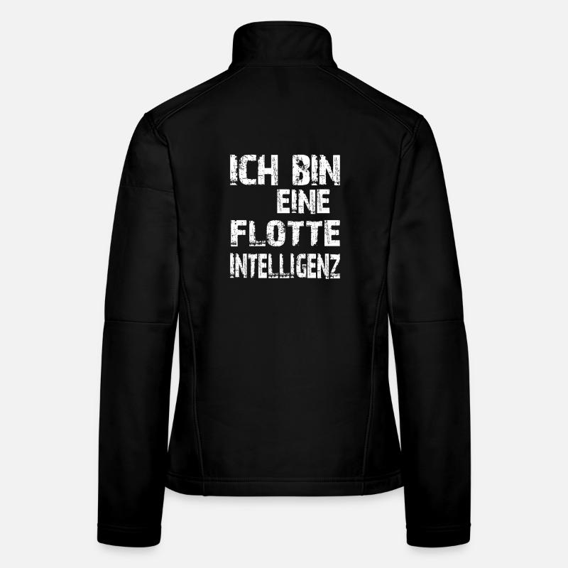 AI Saying I'm a Snappy Intelligence Women's Softshell Jacket