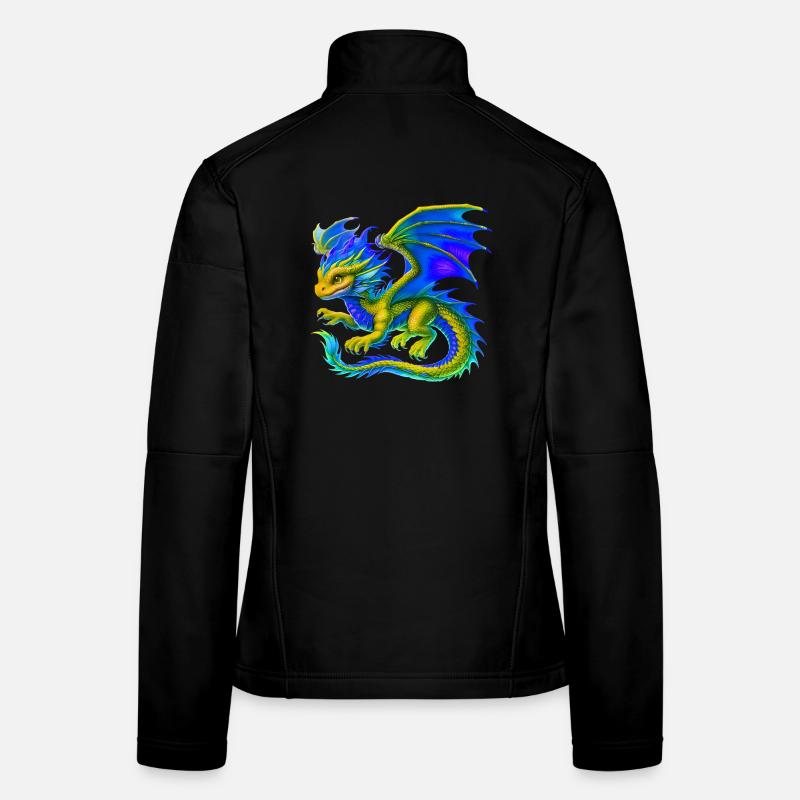 Dragon - Women's Softshell Jacket - black