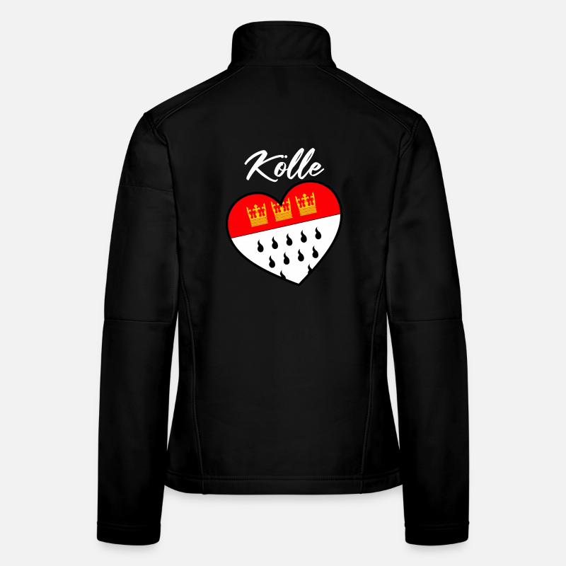 Köln Kölle Karneval Alaaf Kölner Kölsch Veedel Frauen Softshelljacke