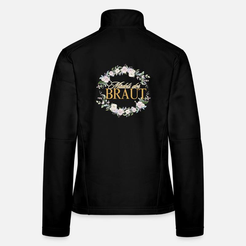 Mädels der Braut! Personalisierbar Frauen Softshelljacke