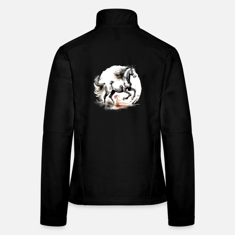 Chinesisches Sternzeichen Pferd Frauen Softshelljacke