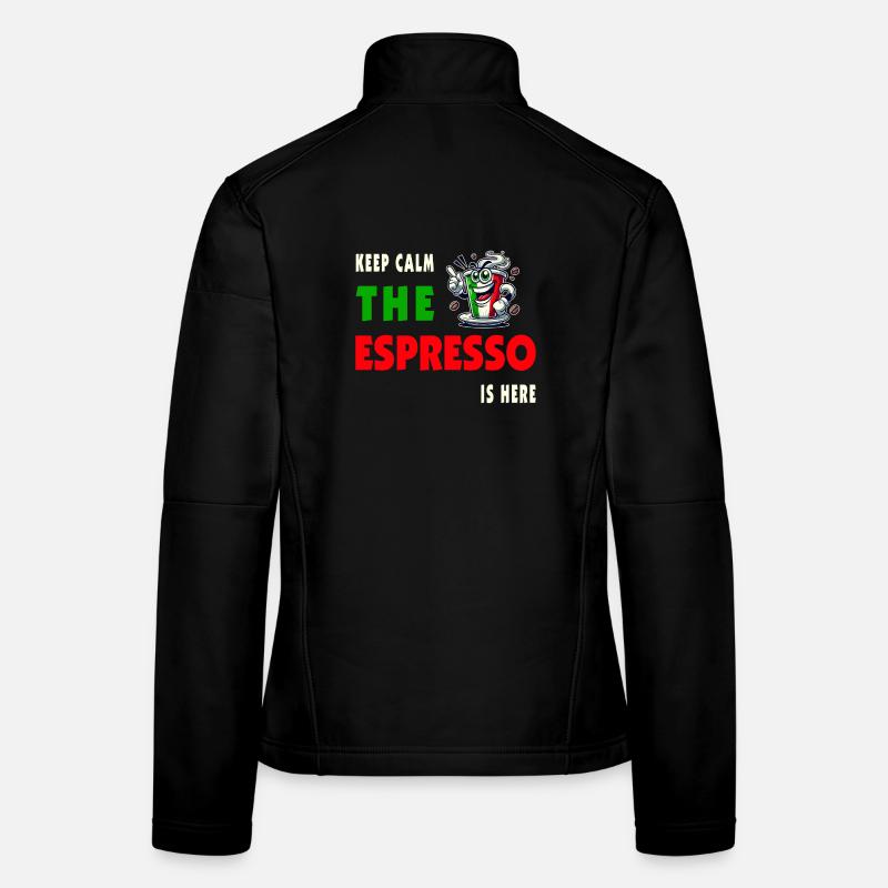 Espresso Italy / Coffee Design Women's Softshell Jacket