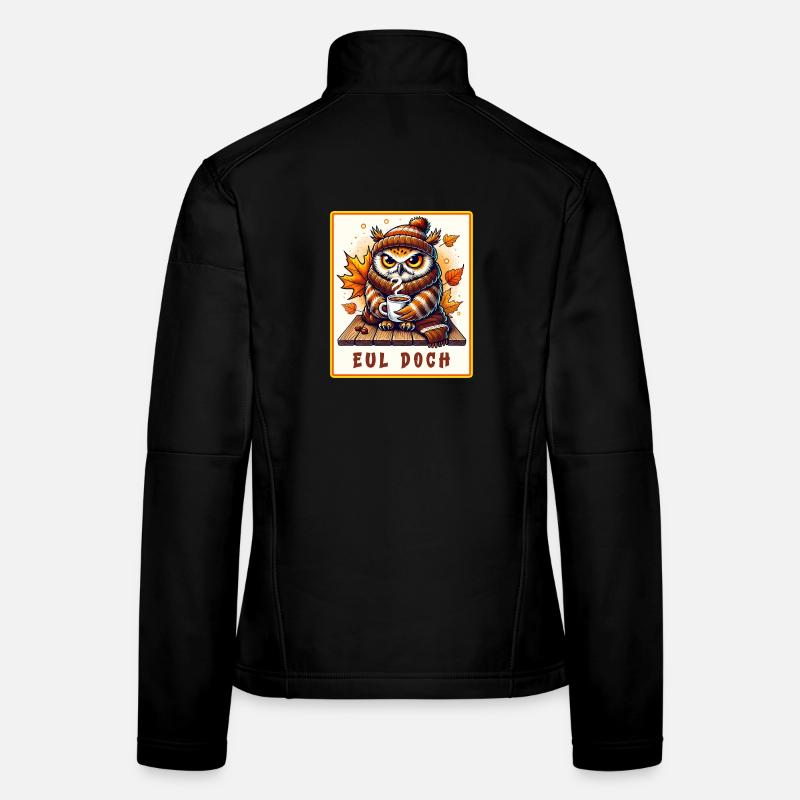 Eul doch – Herbstlicher Kaffeegenuss Frauen Softshelljacke