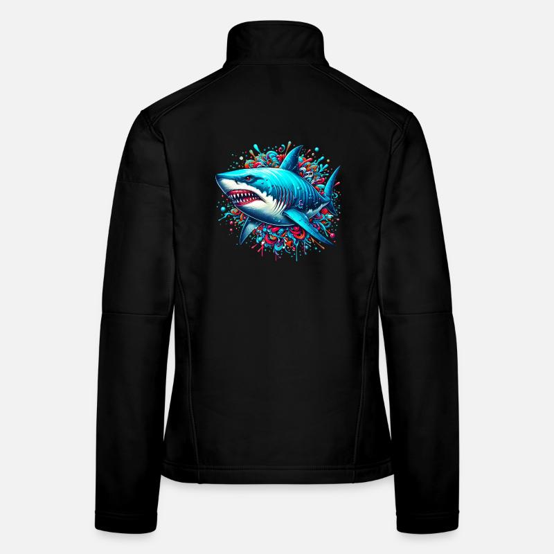 Requin Veste en tissu softshell Femme