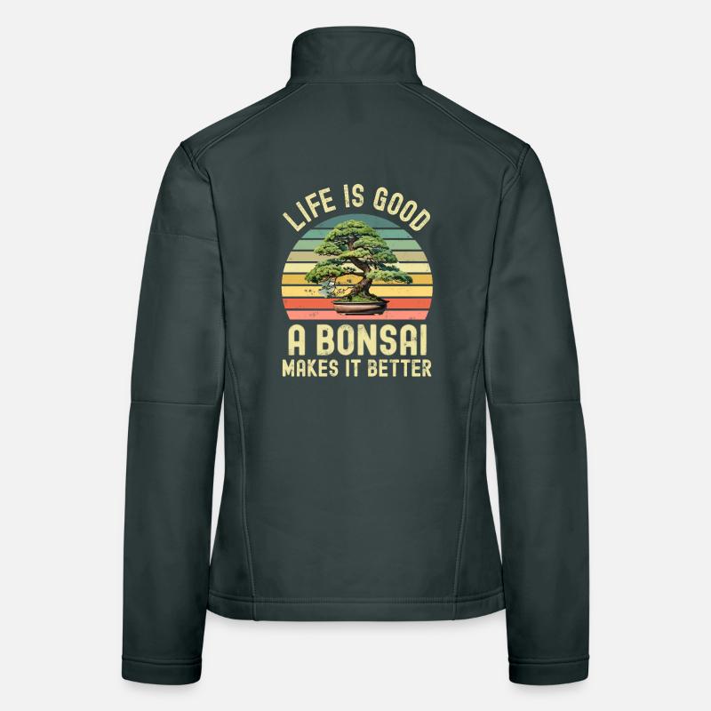 Bonsai Tree Women's Softshell Jacket