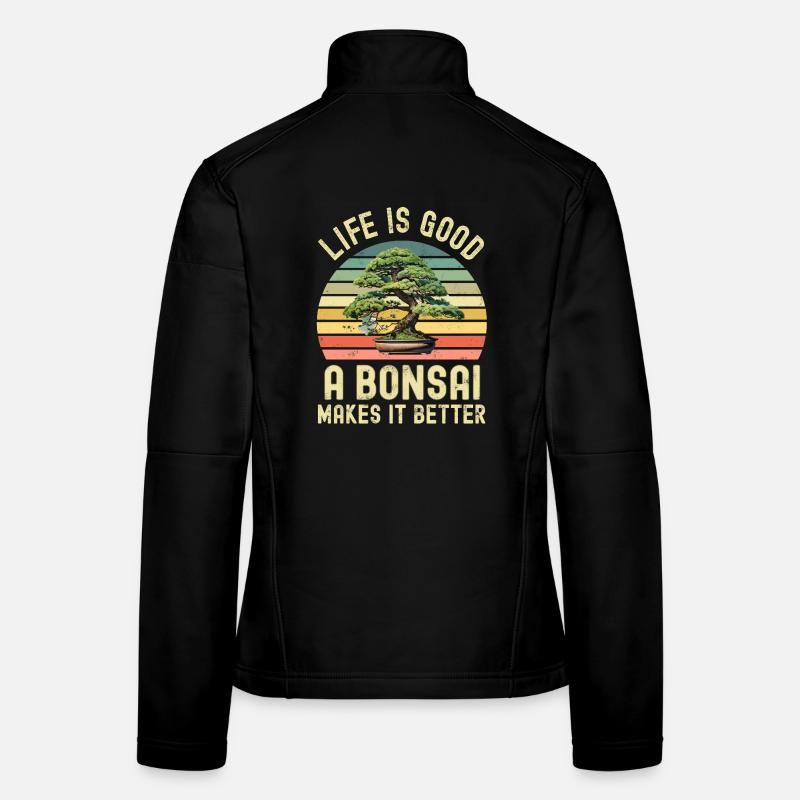 Bonsaï Veste en tissu softshell Femme
