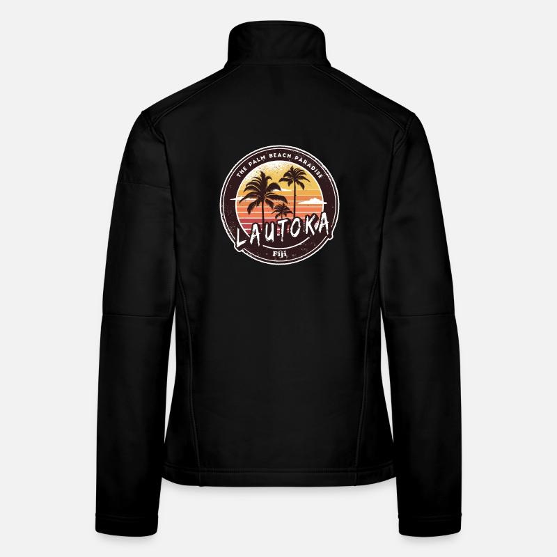 Lautoka – Palm Beach Paradis Veste en tissu softshell Femme